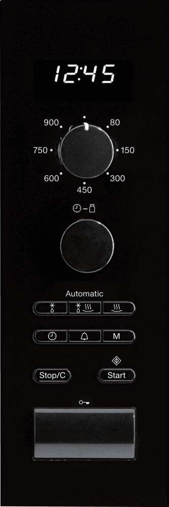 Miele M6040SC Built-In Microwave Oven With Automatic Programs For Perfect Results.