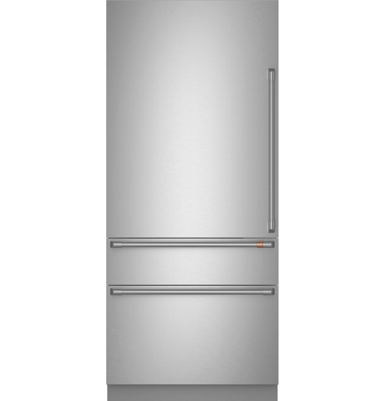 Cafe CIC36LP2VS1 Café™ 36" Integrated Bottom-Freezer Refrigerator