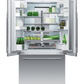 Fisher & Paykel RS36A72U1N Integrated French Door Refrigerator Freezer, 36