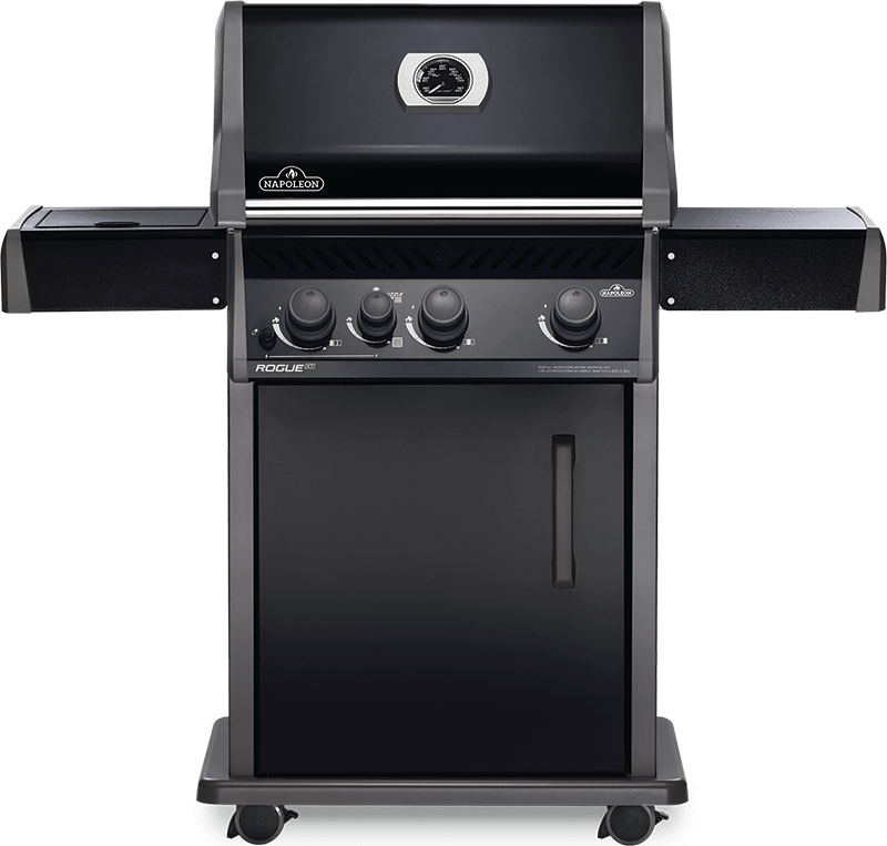 Napoleon Bbq RXT425SIBPK1 Rogue Xt 425 Sib Infrared Side Burner , Black , Propane