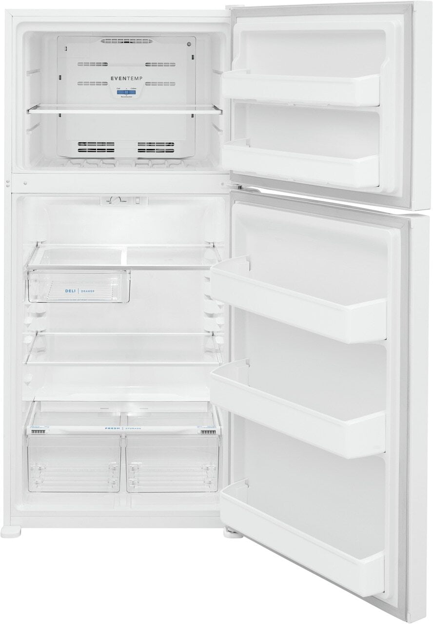 Frigidaire FFTR1835VW Frigidaire 18.3 Cu. Ft. Top Freezer Refrigerator