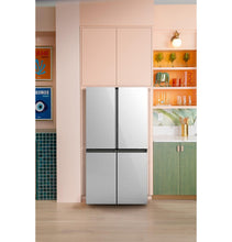 Cafe CAE28DM5TS5 Café™ Energy Star® 27.4 Cu. Ft. Smart Quad-Door Refrigerator In Platinum Glass With Dual-Dispense Autofill Pitcher