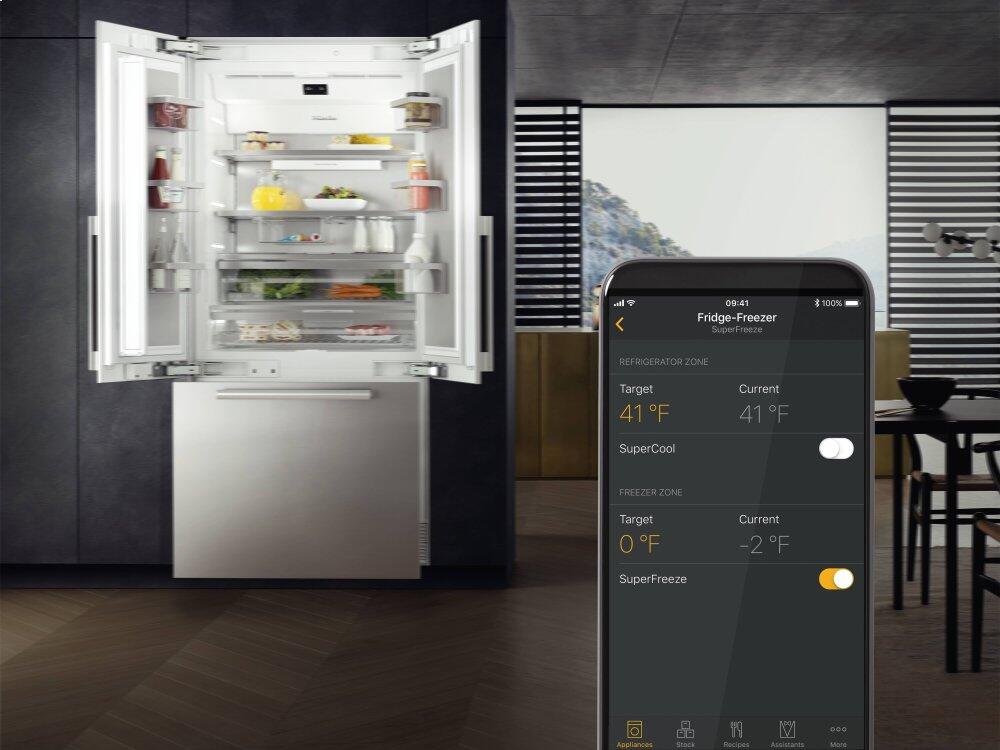 Miele KF2801SF - Mastercool&#8482; Fridge-Freezer For High-End Design And Technology On A Large Scale.