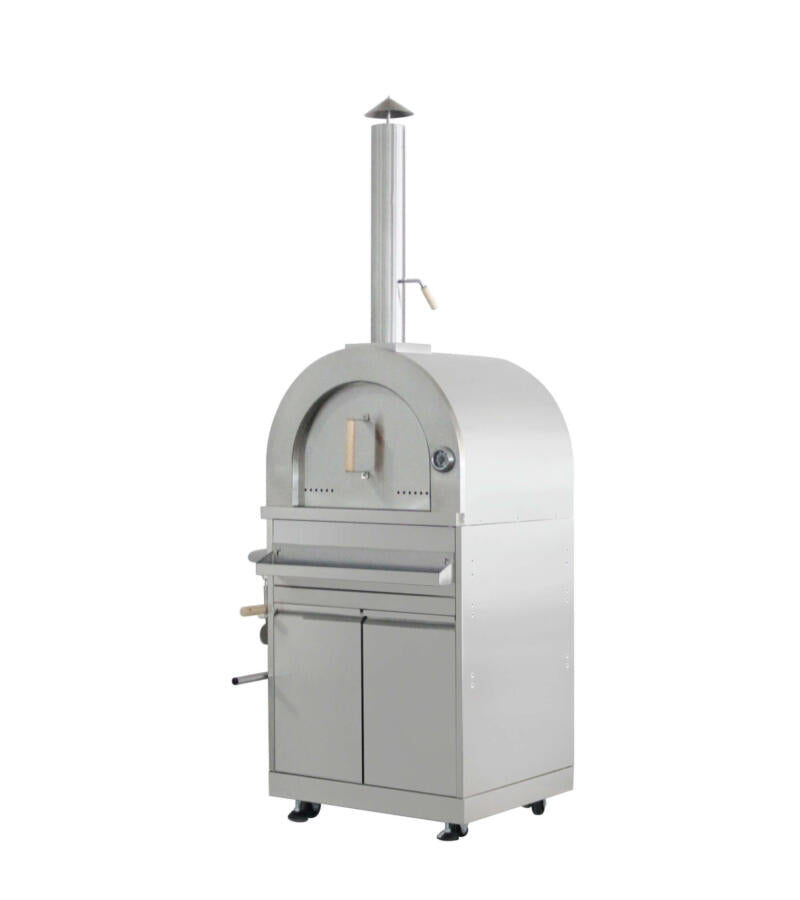 Thor Kitchen MK07SS304 Outdoor Kitchen Pizza Oven And Cabinet In Stainless Steel