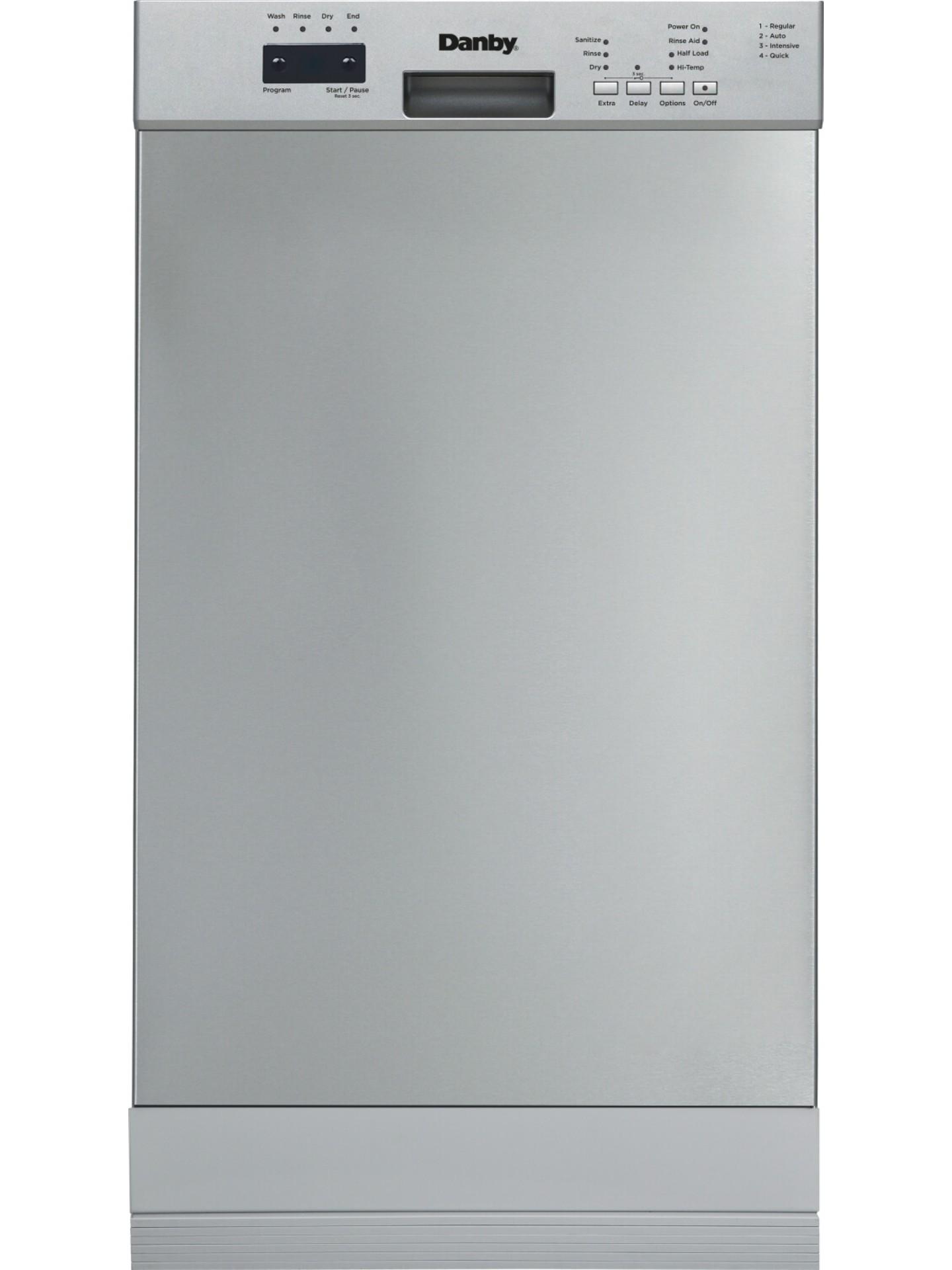 Danby DDW18D1ESS Danby 18" Electronic Dish Washer Stainless Steel