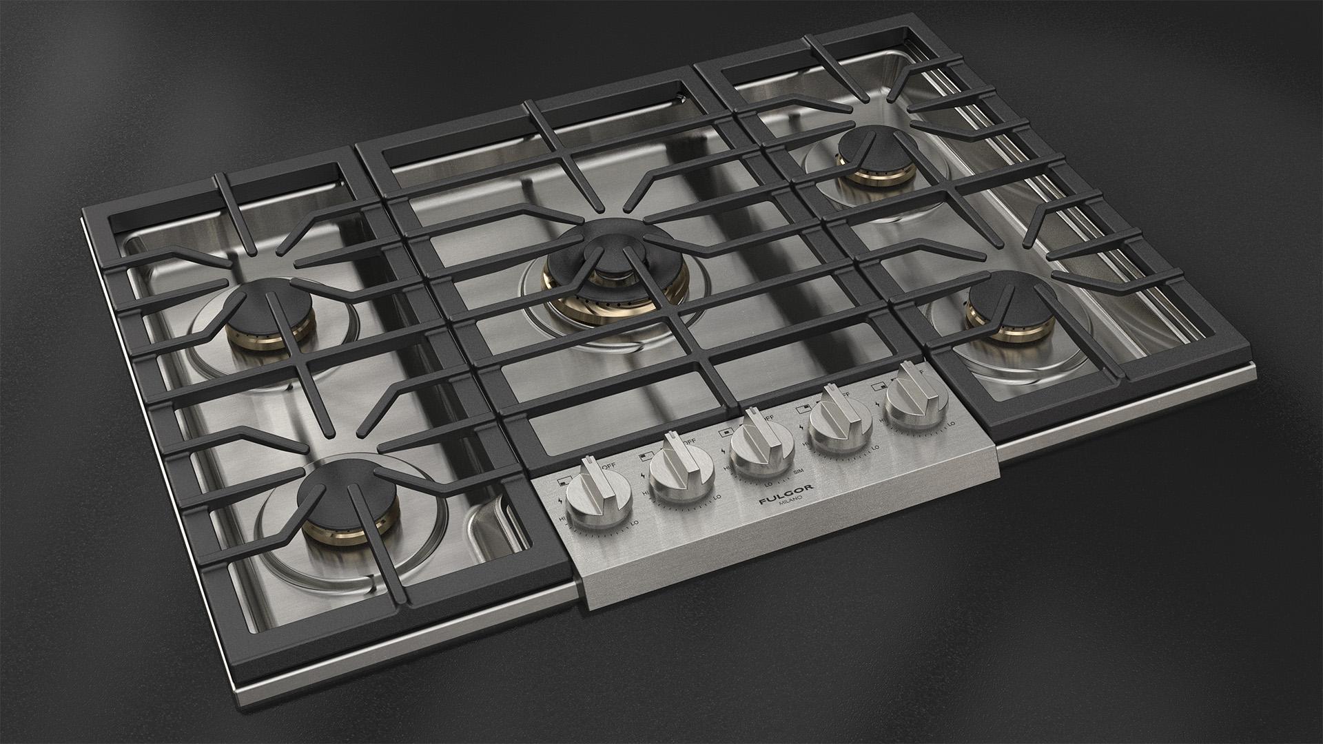 Fulgor Milano F6PGK305S2 30" Pro Gas Cooktop