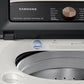 Samsung WA55A7300AE 5.5 Cu. Ft. Extra-Large Capacity Smart Top Load Washer With Super Speed Wash In Ivory