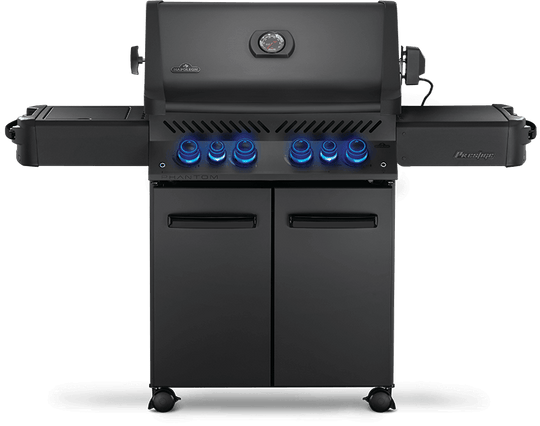 Napoleon Bbq P500RSIBNMK3PHM Phantom Prestige 500 Rsib With Infrared Side And Rear Burners , Matte/Matt Black , Natural Gas