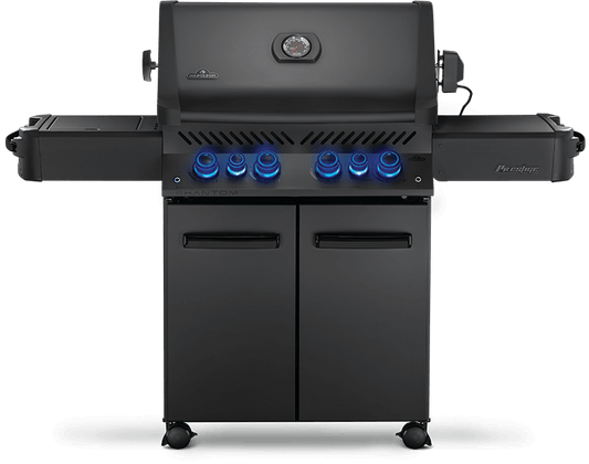 Napoleon Bbq P500RSIBPMK3PHM Phantom Prestige 500 Rsib With Infrared Side And Rear Burners , Matte/Matt Black , Propane
