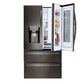 Lg LMXS28596D 28 Cu. Ft. Smart Wi-Fi Enabled Instaview™ Door-In-Door® Refrigerator