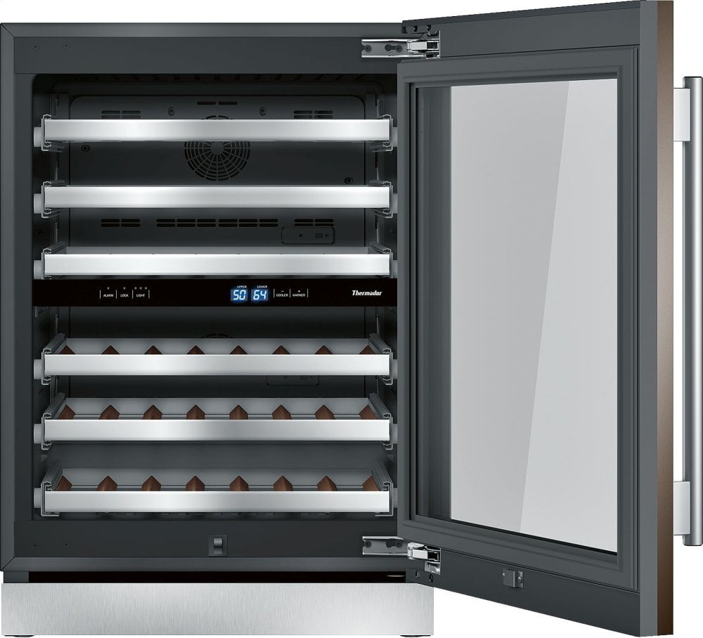 Thermador T24UW900RP 24-Inch Under-Counter Wine Reserve With Glass Door