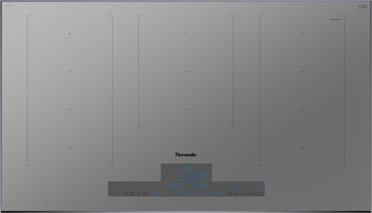 Thermador CIT367YG Liberty® Induction Cooktop 36'' Titanium Gray, Surface Mount Without Frame Cit367Yg