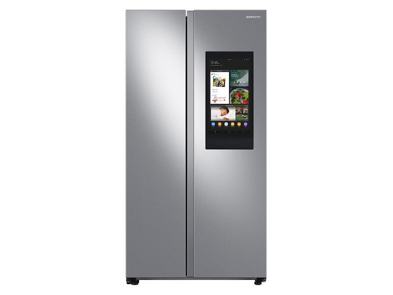 Samsung RS28A5F61SR 27.3 Cu. Ft. Smart Side-By-Side Refrigerator With Family Hub™ In Stainless Steel
