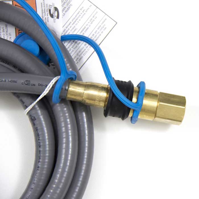Blaze Grills BLZNGHOSE 1/2 Inch Natural Gas Hose With Quick Disconnect