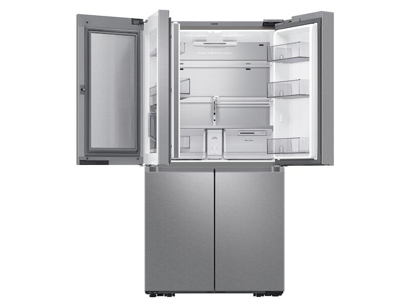 Samsung RF23A9671SR 23 Cu. Ft. Smart Counter Depth 4-Door Flex&#8482; Refrigerator With Beverage Center And Dual Ice Maker In Stainless Steel
