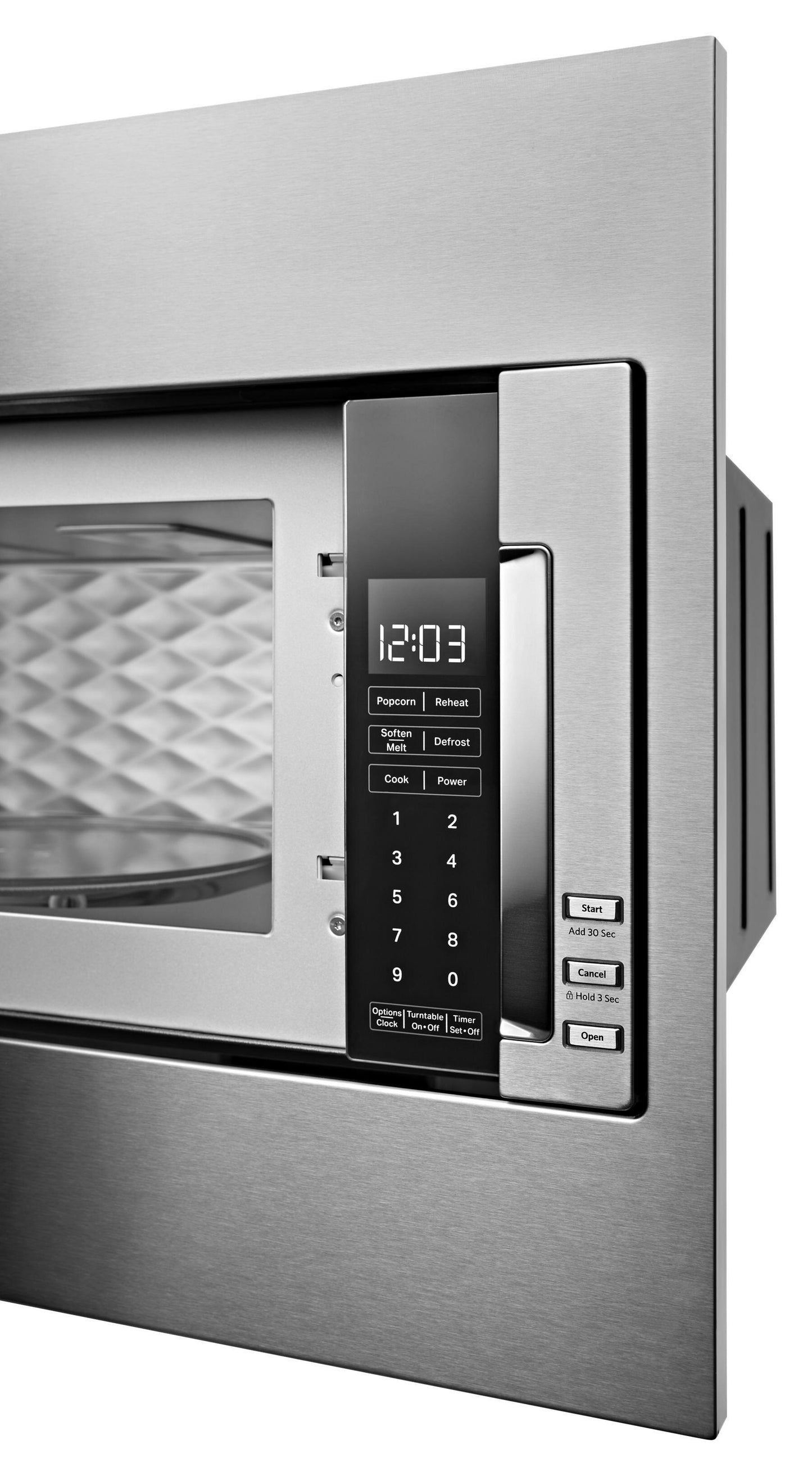 Kitchenaid KMBT5511KSS 1000 Watt Built-In Low Profile Microwave With Standard Trim Kit - Stainless Steel
