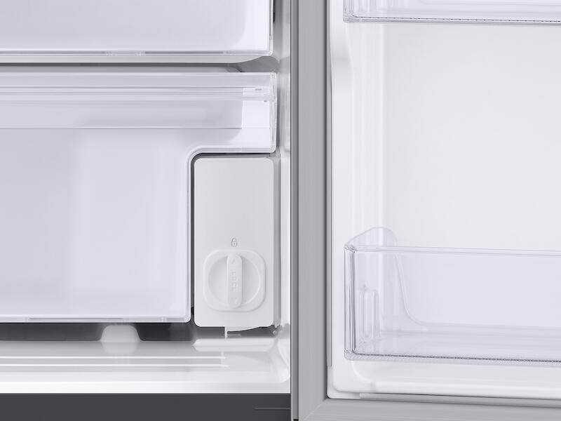 Samsung RS28A5F61SR 27.3 Cu. Ft. Smart Side-By-Side Refrigerator With Family Hub™ In Stainless Steel