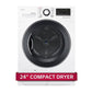 Lg DLEC888W 4.2 Cu.Ft. Compact Electric Condensing Front Load Dryer