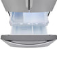 Lg LRFCC23D6S 23 Cu.Ft French Door, Counter-Depth, Non Dispense Refrigerator