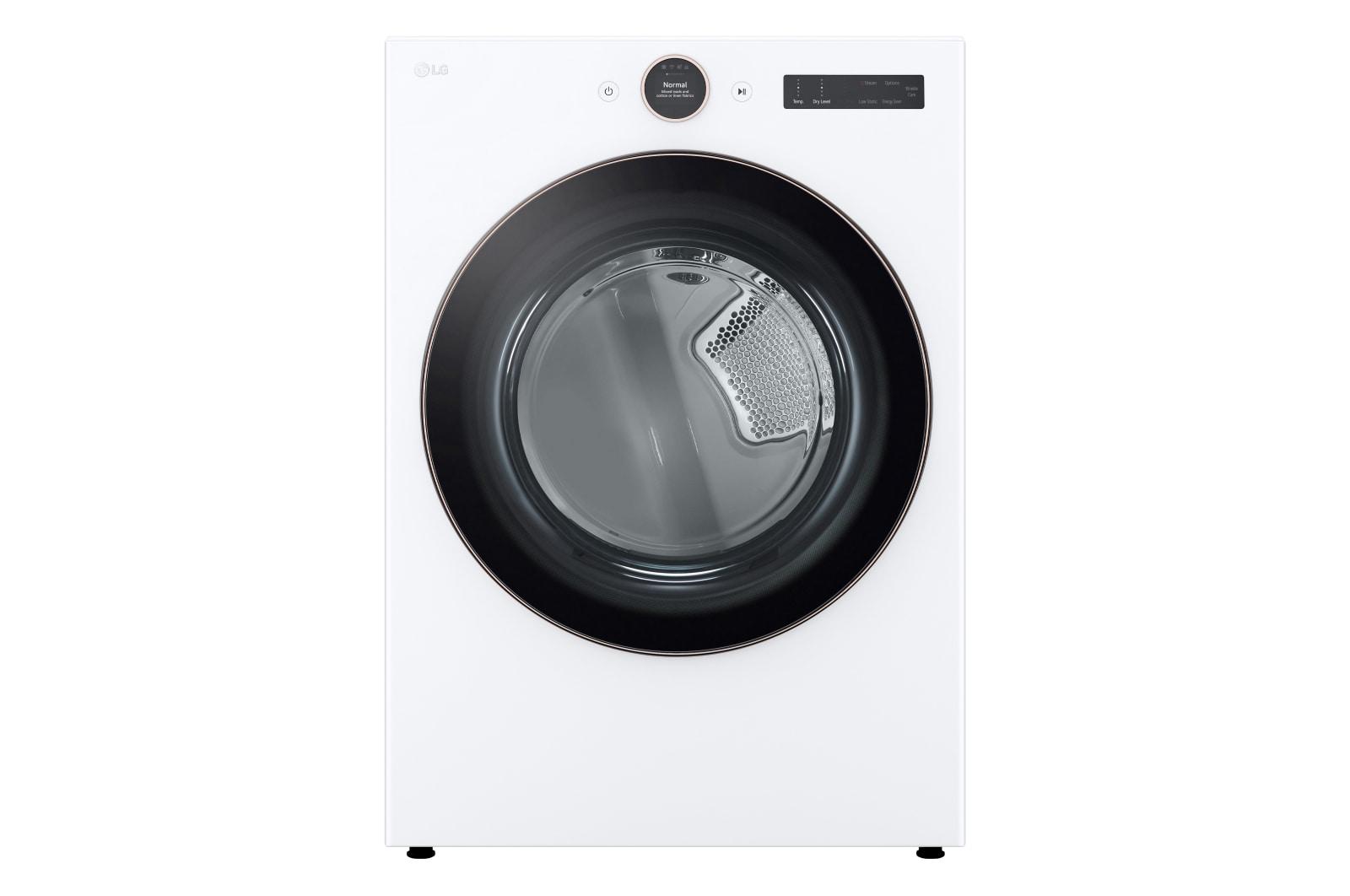 Lg DLGX6501W 7.4 Cu. Ft. Smart Front Load Energy Star Gas Dryer With Sensor Dry & Steam Technology