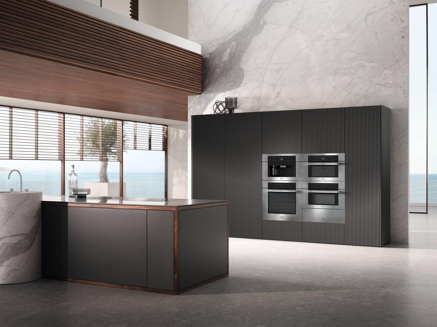 Miele CVA7370 STAINLESS STEEL   Built-In Coffee Machine In A Perfectly Combinable Design With Patented Cupsensor For Perfect Coffee.