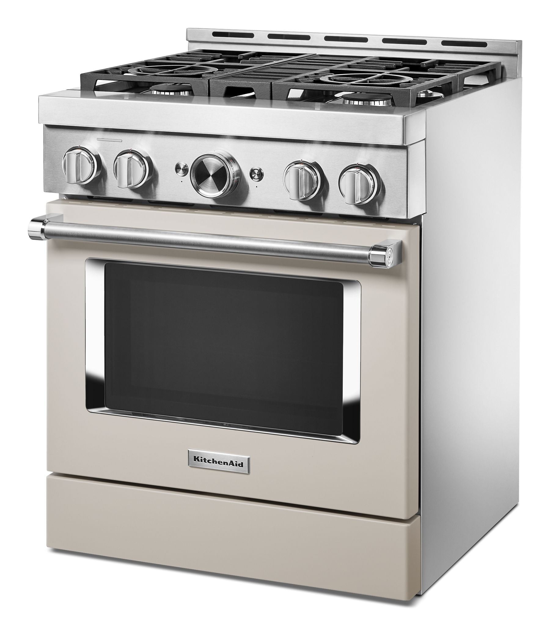 Kitchenaid KFGC500JMH Kitchenaid® 30'' Smart Commercial-Style Gas Range With 4 Burners - Milkshake