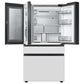 Samsung RF29BB890012 Bespoke 4-Door French Door Refrigerator (29 Cu. Ft.) With Family Hub™ In White Glass