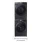 Samsung WF45R6100AV 4.5 Cu. Ft. Front Load Washer With Steam In Black Stainless Steel