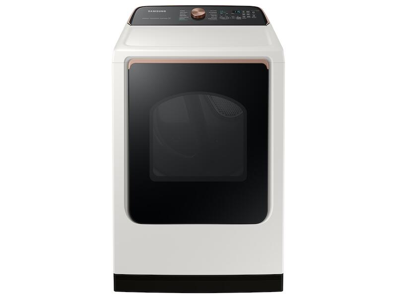 Samsung DVE55A7300E 7.4 Cu. Ft. Smart Electric Dryer With Steam Sanitize+ In Ivory