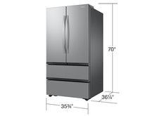 Samsung RF31CG7200SRAA 31 Cu. Ft. Mega Capacity 4-Door French Door Refrigerator With Dual Auto Ice Maker In Stainless Steel