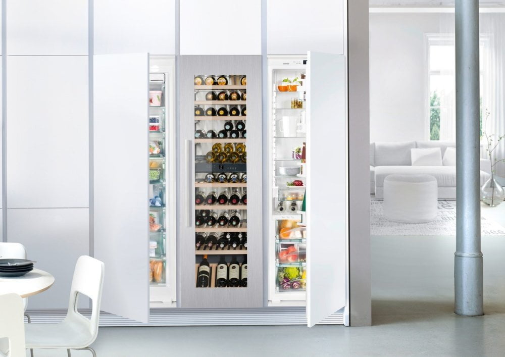 Liebherr HW8000 24" Built-In Multi-Temperature Wine Cabinet