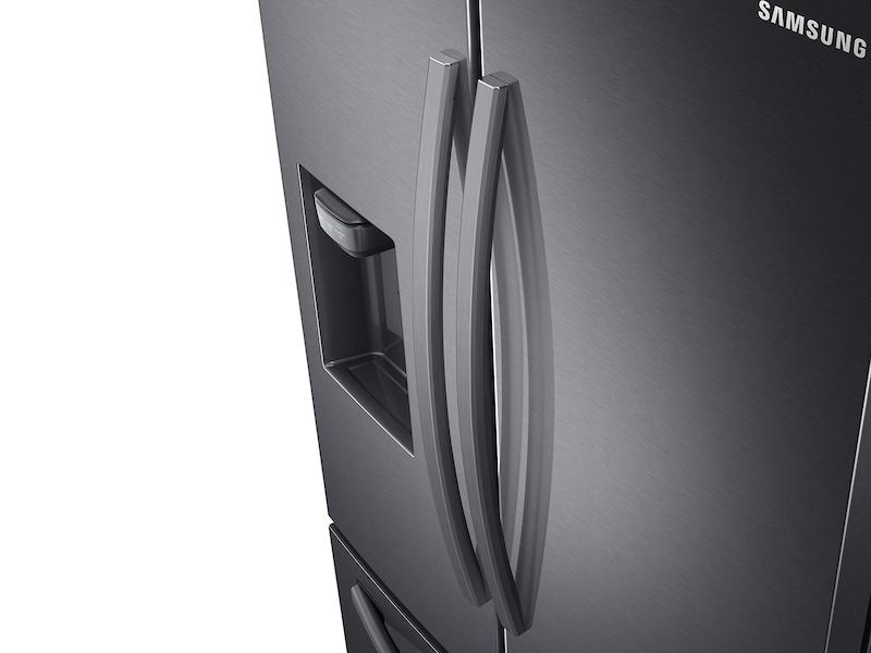 Samsung RF27T5241SG 27 Cu. Ft. Large Capacity 3-Door French Door Refrigerator With Dual Ice Maker In Black Stainless Steel