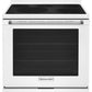 Kitchenaid KFEG500EWH 30-Inch 5-Element Electric Convection Range - White