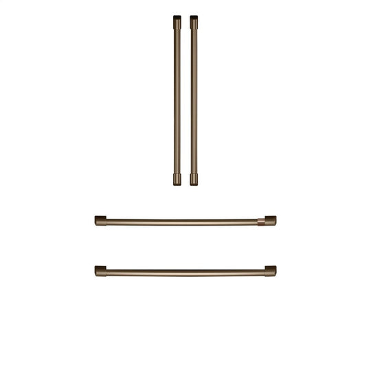 Cafe CXQB4H4PNBZ Café Refrigeration Handle Kit - Brushed Bronze