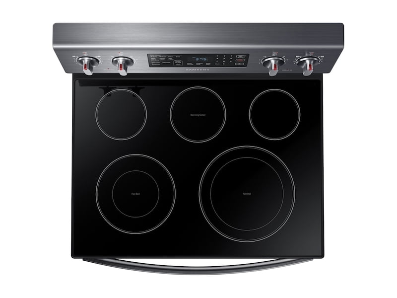 Samsung NE59R4321SG 5.9 Cu. Ft. Freestanding Electric Range With Convection In Black Stainless Steel