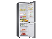 Samsung RB12A300631 12.0 Cu. Ft. Bespoke Bottom Freezer Refrigerator With Customizable Colors And Flexible Design In Grey Glass