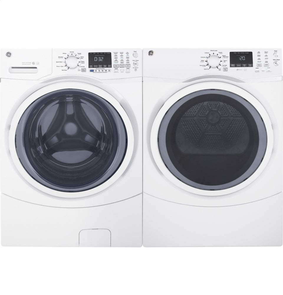 Ge Appliances GFD45GSSMWW Ge® 7.5 Cu. Ft. Capacity Front Load Gas Dryer With Steam