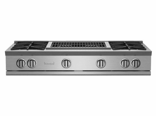 Bluestar RGTNB484CBV2 48" Rnb Rangetop With 24" Charbroiler