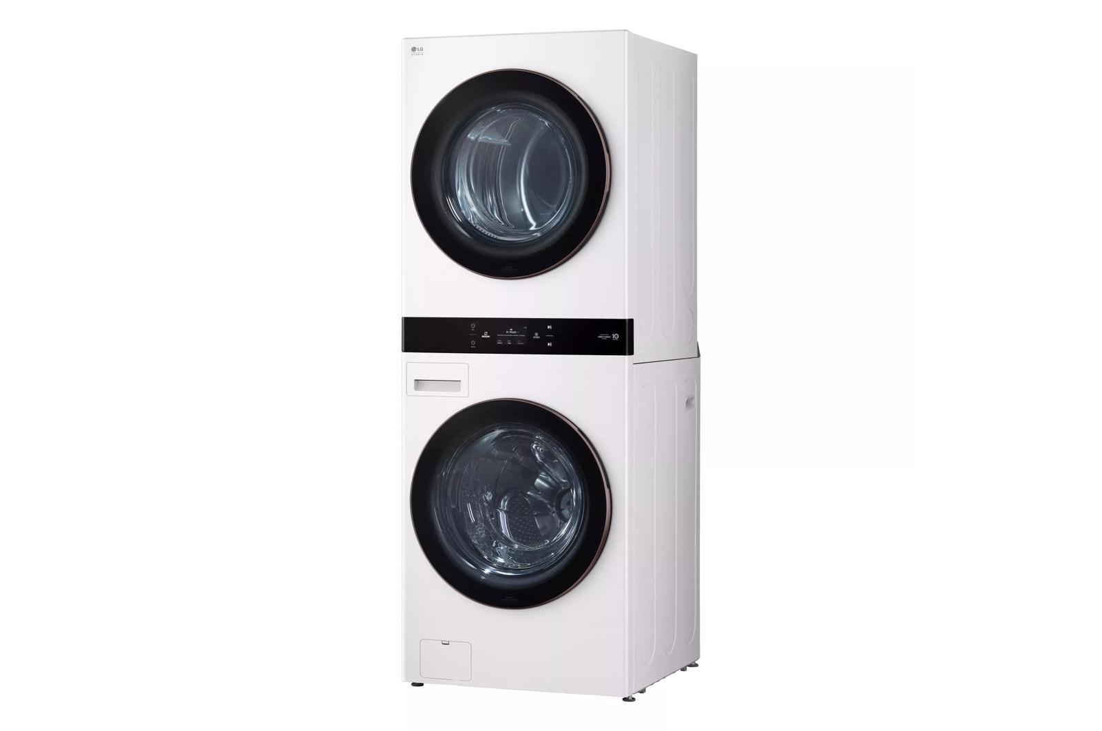 Lg SWWE50W4 Lg Studio Washtower™ Smart Front Load 5.0 Cu. Ft. Washer And 7.4 Cu. Ft. Electric Dryer With Center Control™