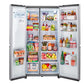 Lg LRSXS2706S 27 Cu. Ft. Side-By-Side Refrigerator With Smooth Touch Ice Dispenser