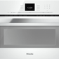 Miele H6600BM White - 24 Inch Speed Oven With Combi-Modes And Roast Probe For Precise-Temperature Cooking.