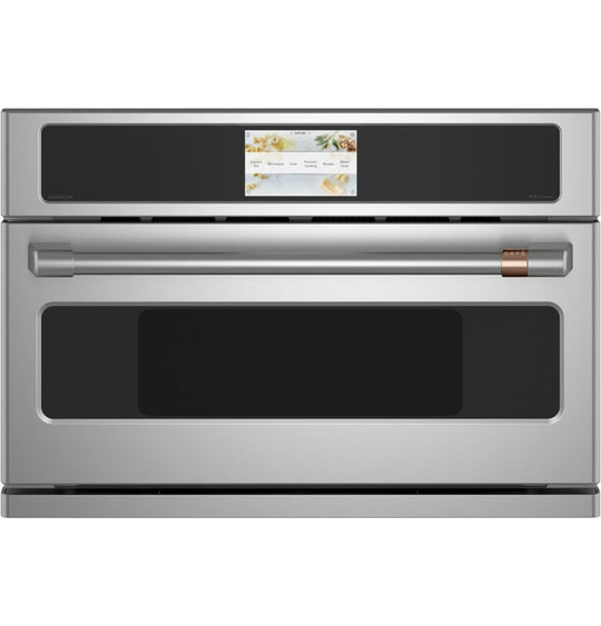 Cafe CSB913P2NS1 Café 30" Smart Five In One Oven With 120V Advantium® Technology