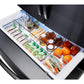 Samsung RF22R7351SG 22 Cu. Ft. Food Showcase Counter Depth 4-Door French Door Refrigerator In Black Stainless Steel