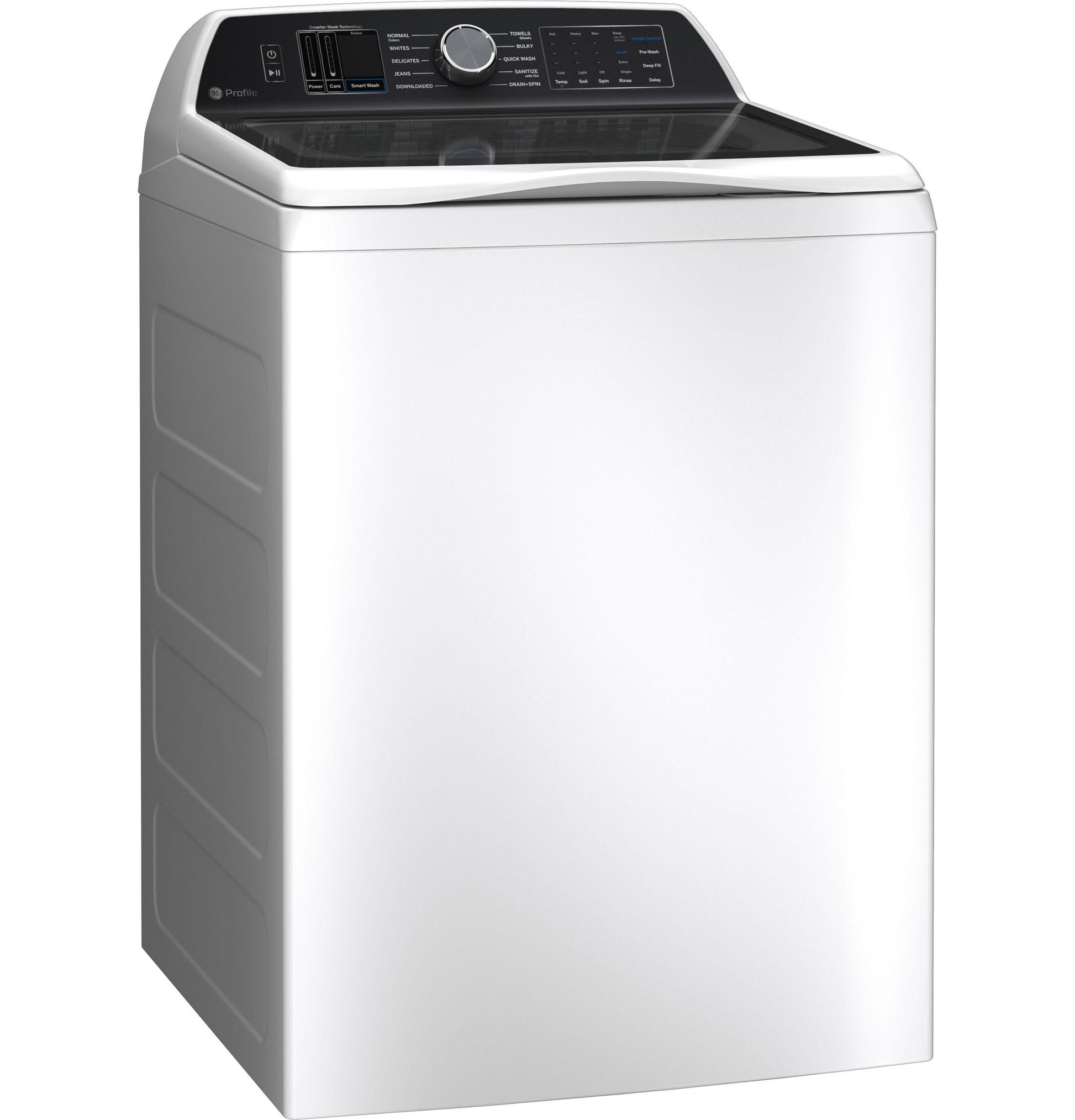 Ge Appliances PTW700BSTWS Ge Profile&#8482; 5.4 Cu. Ft. Capacity Washer With Smarter Wash Technology And Flexdispense&#8482;