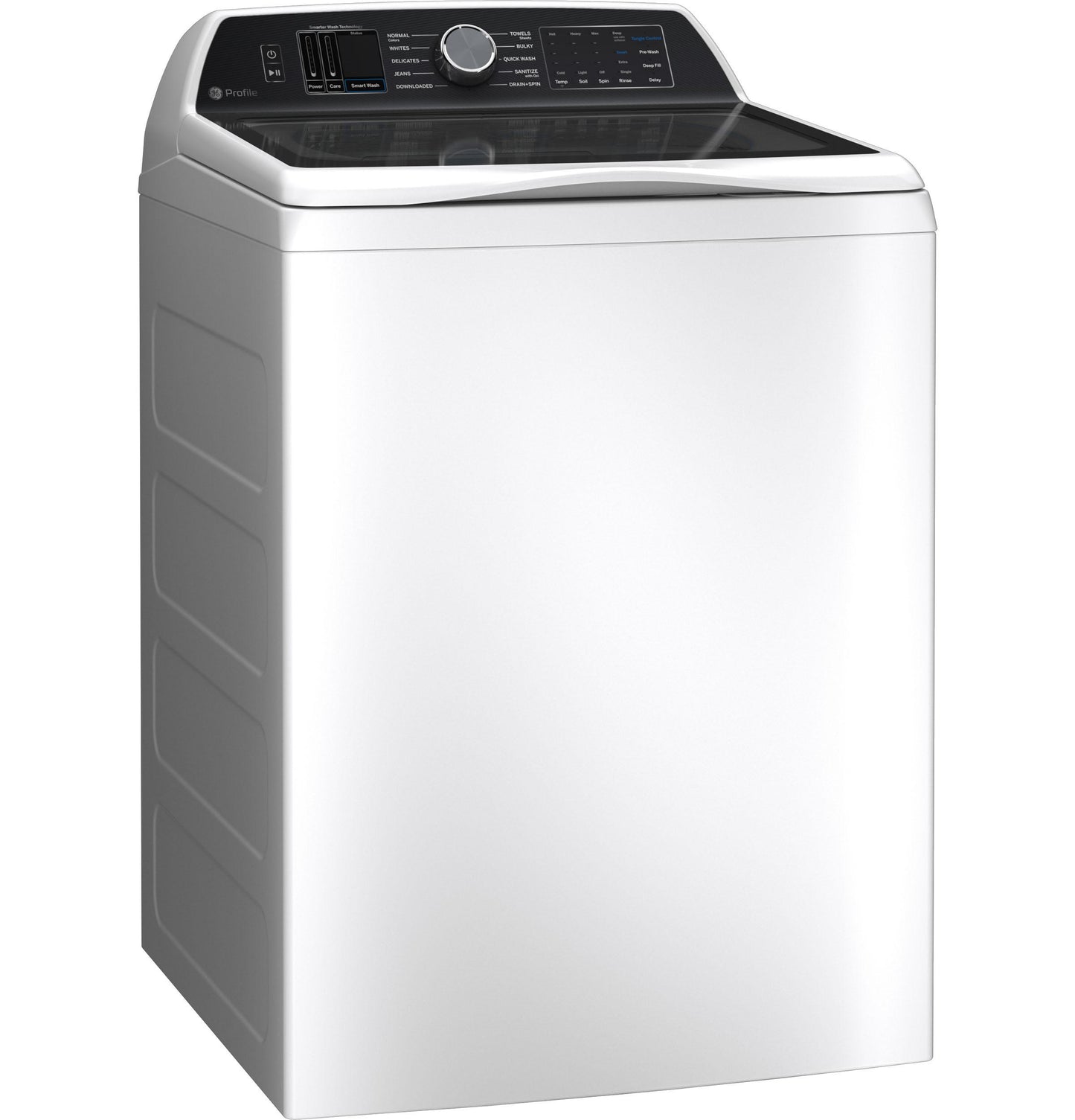 Ge Appliances PTW705BSTWS Ge Profile&#8482; 5.3 Cu. Ft. Capacity Washer With Smarter Wash Technology And Flexdispense&#8482;
