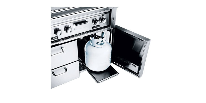 Lynx LSTLP Sliding Tank Tray, To Be Assembled To Lp Cart Units