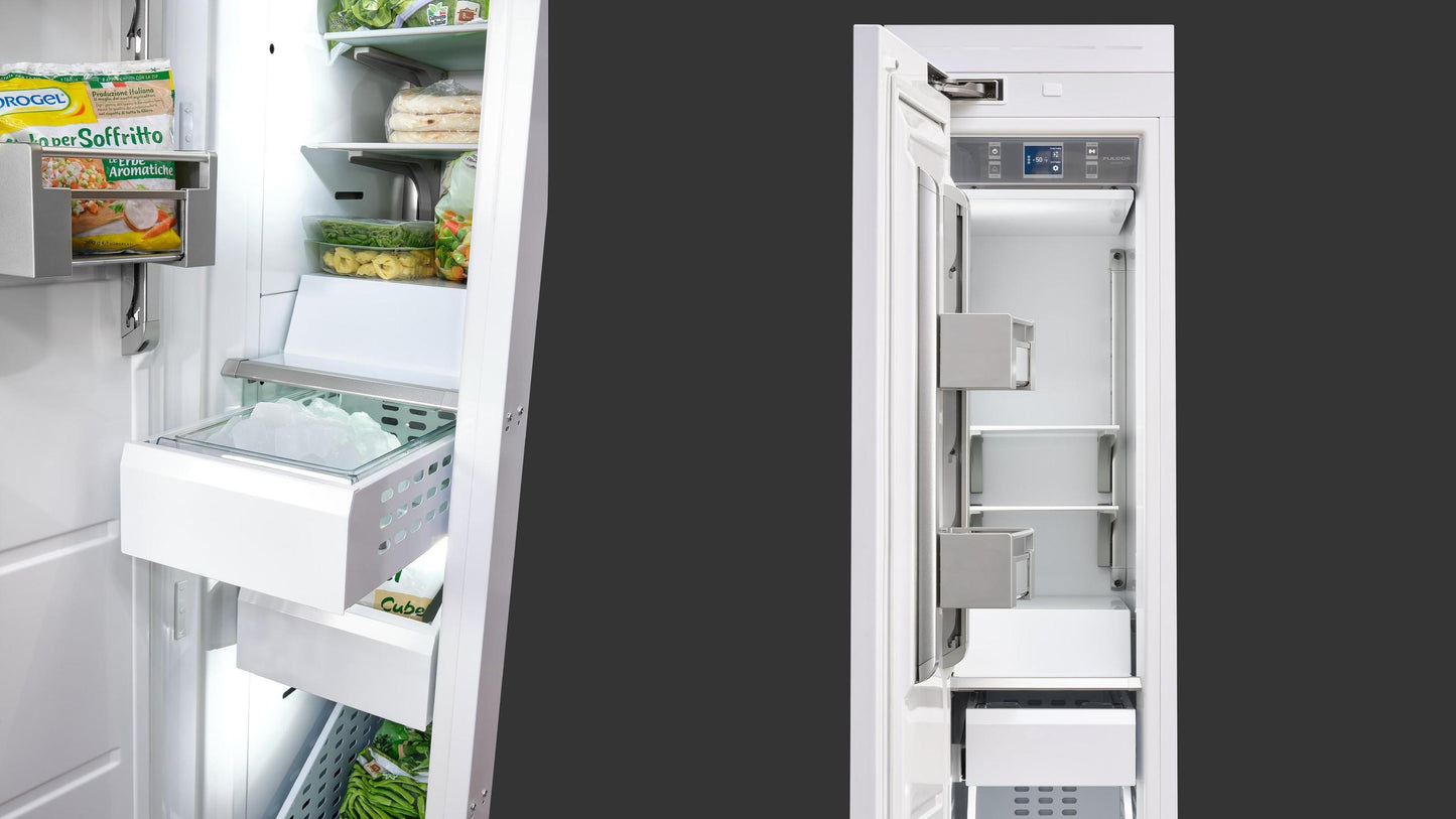 Fulgor Milano F7IFC18O1L 18" Built-In Freezer Column