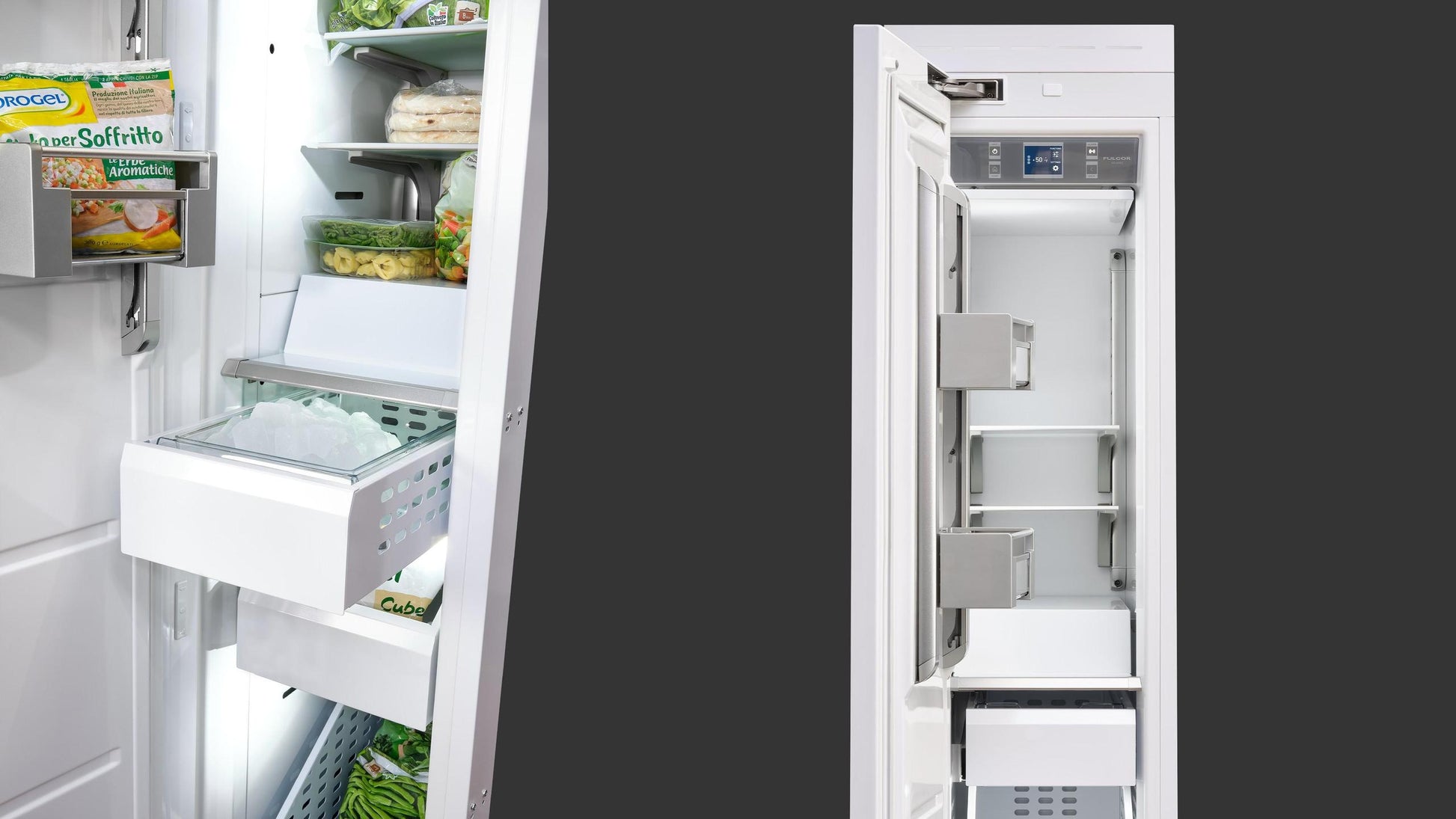 Fulgor Milano F7IFC18O1L 18" Built-In Freezer Column