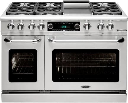 Capital CSB484G2 Connoisseurian 48" Dual Fuel Self Clean Range