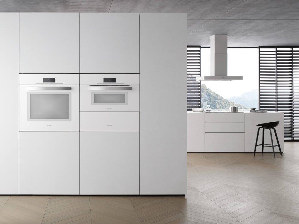 Miele H6870BM White - 30 Inch Speed Oven The All-Rounder That Fulfils Every Desire.